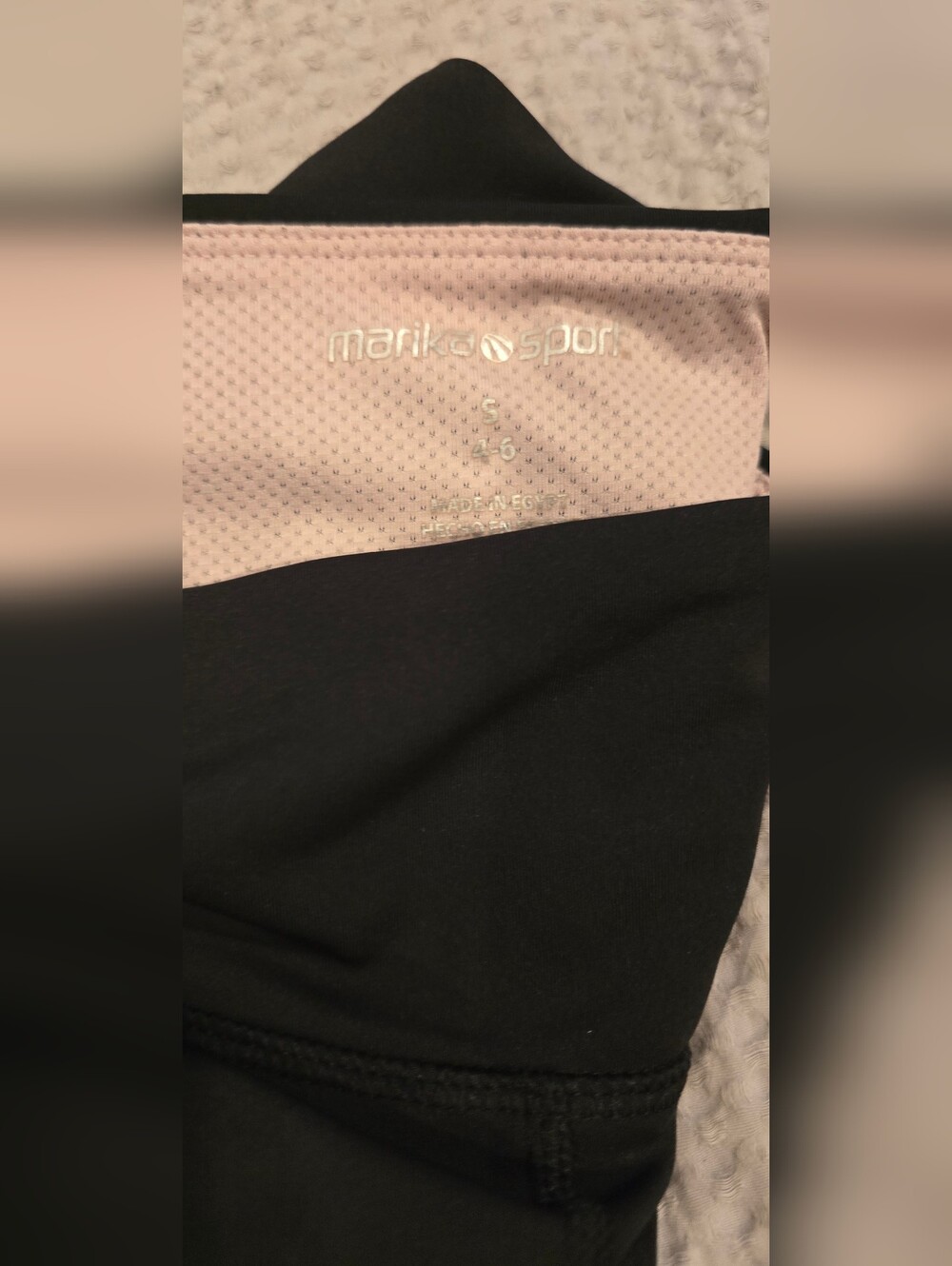 NWT Marika Black High-Waisted Leggings, Women's S 4/6 - Picture 5 of 5